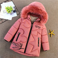 Girls' Puffer Hooded Jacket (42)