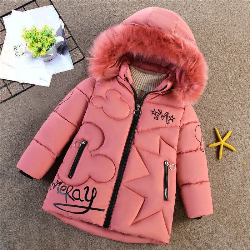 Girls' Puffer Hooded Jacket (42)