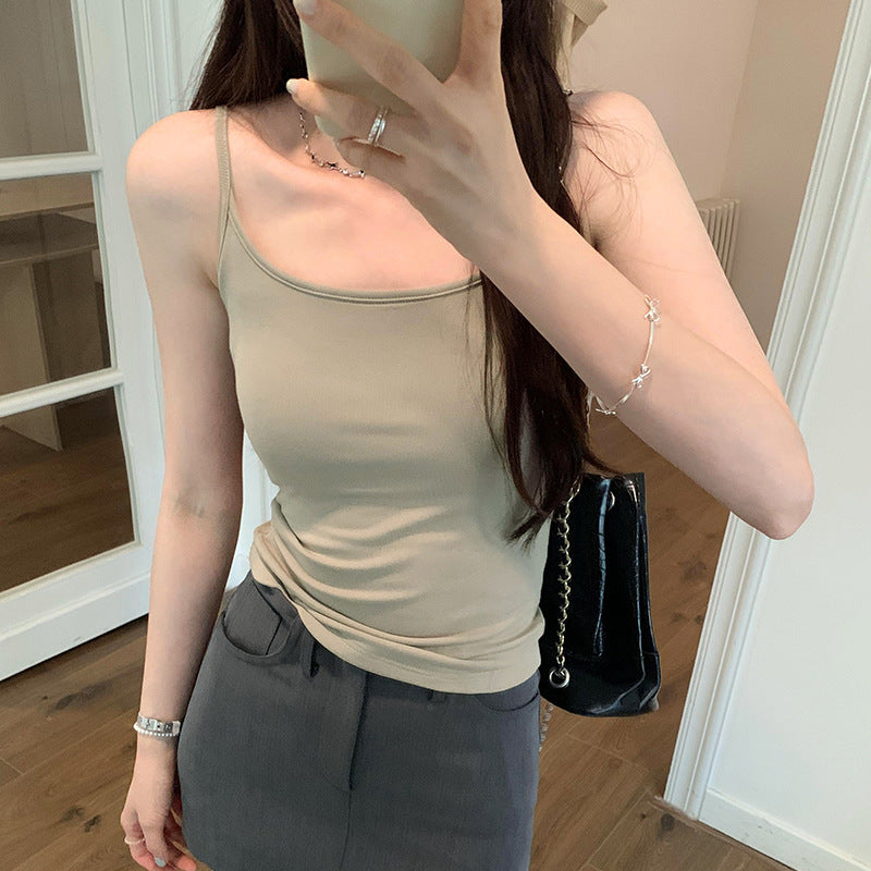 Women's Sleeveless Camisole - Summer Lightweight Inner Layer Top