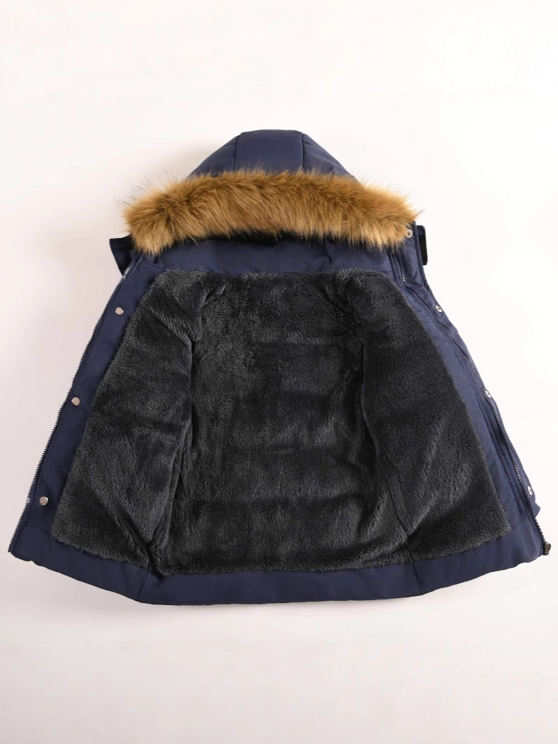 Boys' Puffer Hooded Jacket (3)
