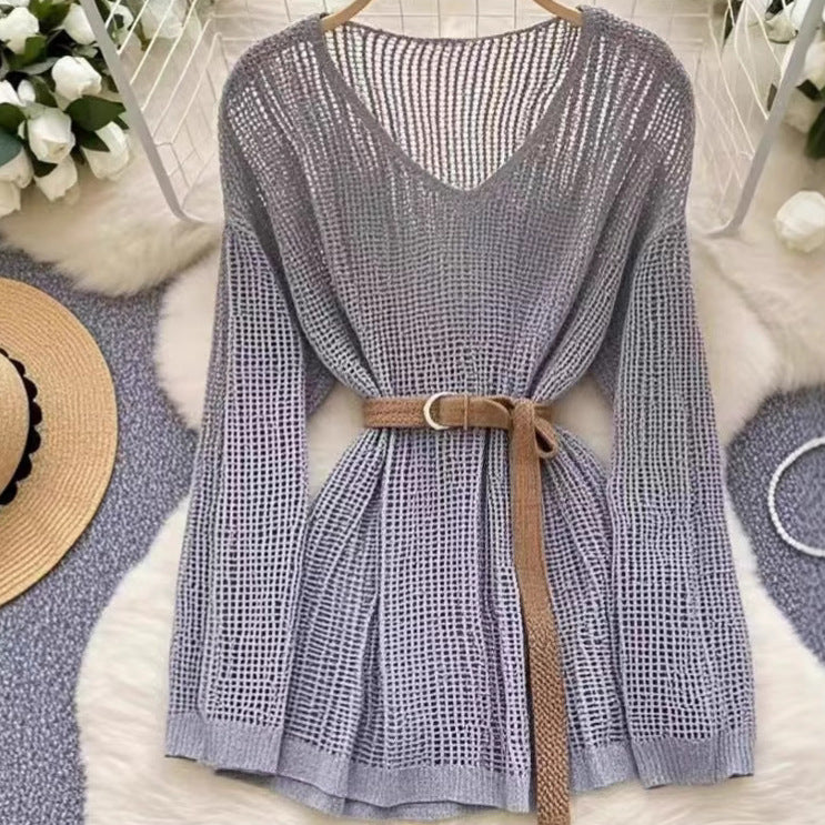 Women's Cardigan Pullover Sweater (19)