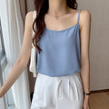 2025 Summer Women's Small Camisole Vest with Base & Suit-Style Outerwear - White | New Style