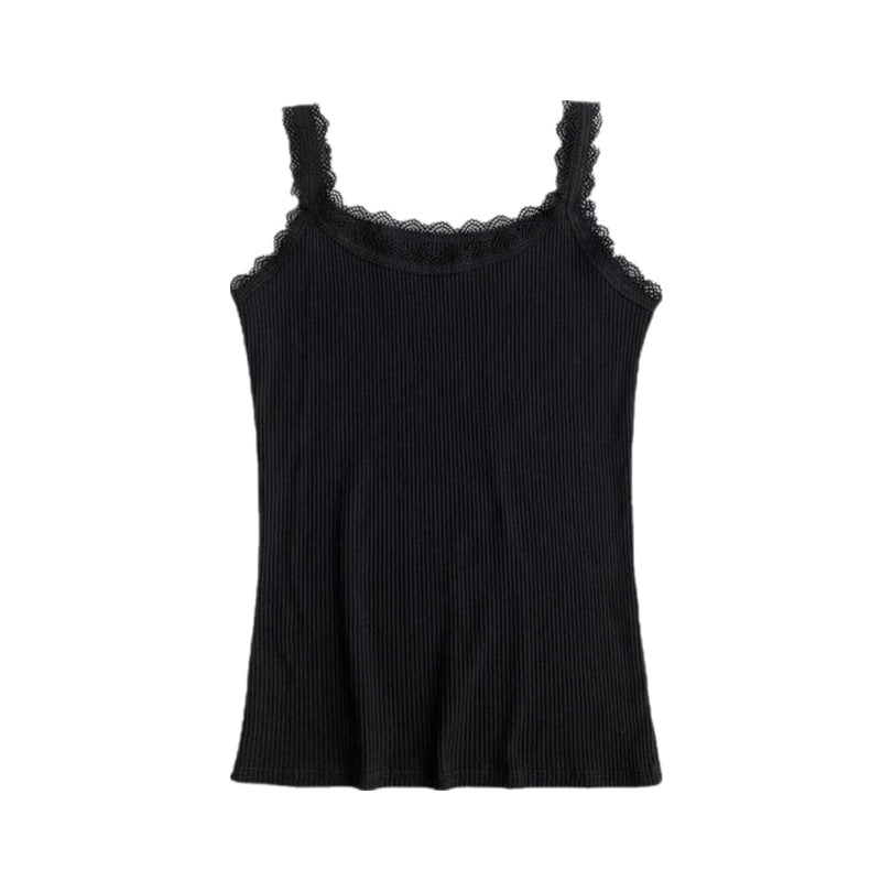 Women's Lace Camisole - Sweet & Spicy Slim-Fit Summer Top | Innerwear or Outerwear Elegance
