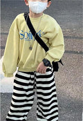 Toddler Wide-Leg Striped Jacket
