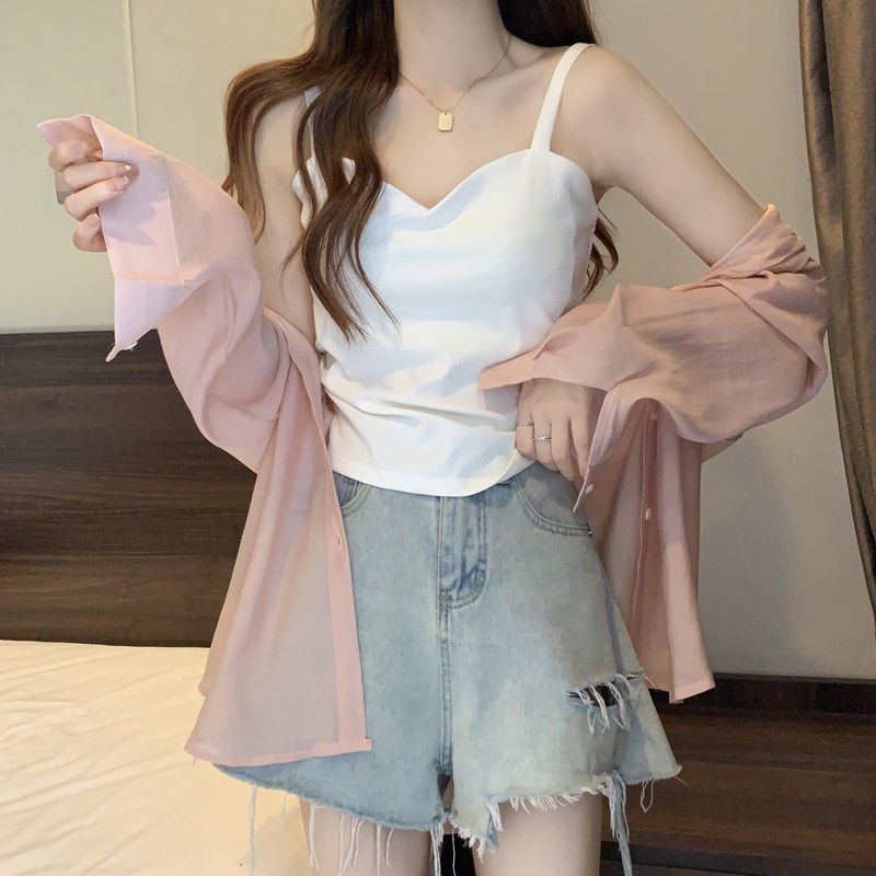 Women's Spring/Summer Versatile Knit Top - Lightweight Outerwear & Innerwear Base Layer