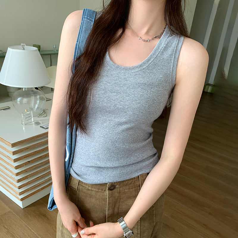 Women's High-End Sleeveless Sports Vest - Premium Summer Activewear