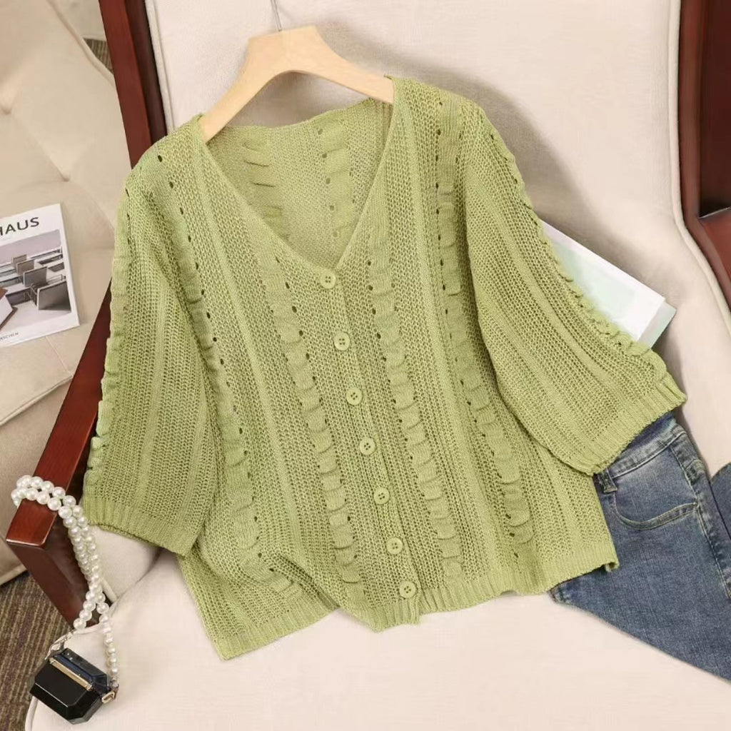 Women's Cardigan Pullover Sweater (28)