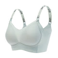 Women silk nursing bra push-up bra without steel ring top buckle bandeau style maternity underwear pregnancy feeding bra