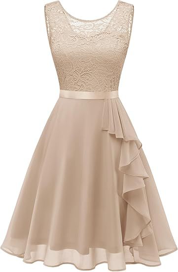Women's Birthday Party Dress – Elegant Sleeveless Lace Mesh Long Evening Gown – Formal Prom Wedding Guest Dress