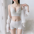 Women New Lace Thin Section oft Steel Ring Correcting Breast Shape Anti-Sagging Adjustable Push-up Bra