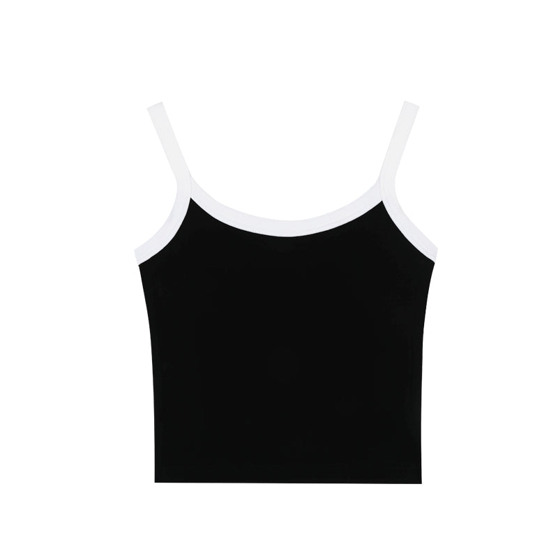 New Slimming Camisole with Chest Pads - Short Outerwear Top for Women