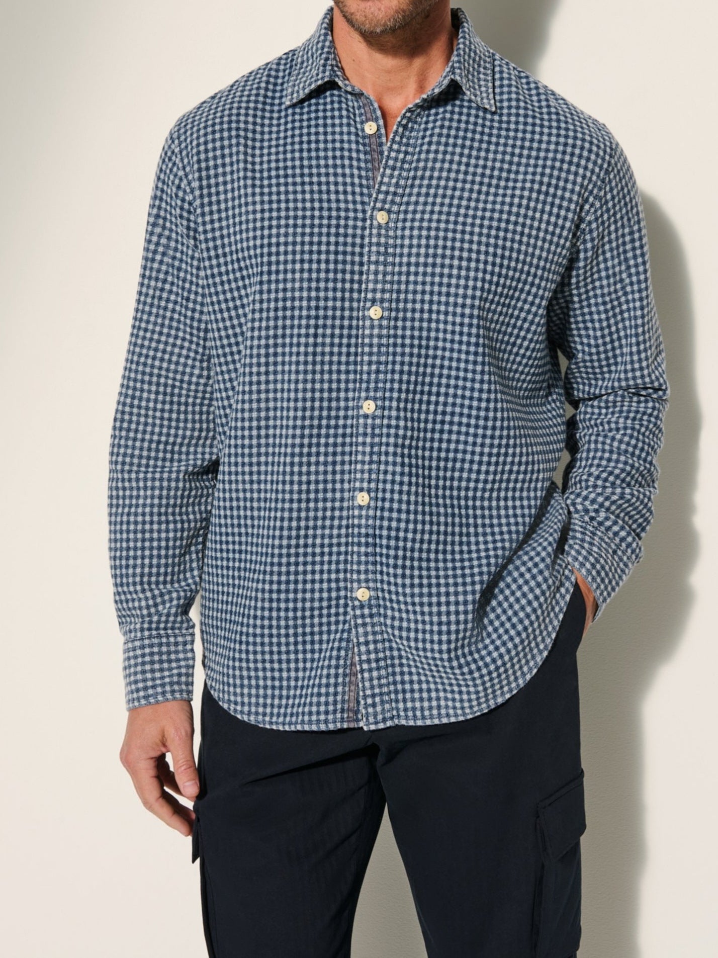 Trendy Cool Casual Long-Sleeve Men’s Shirt