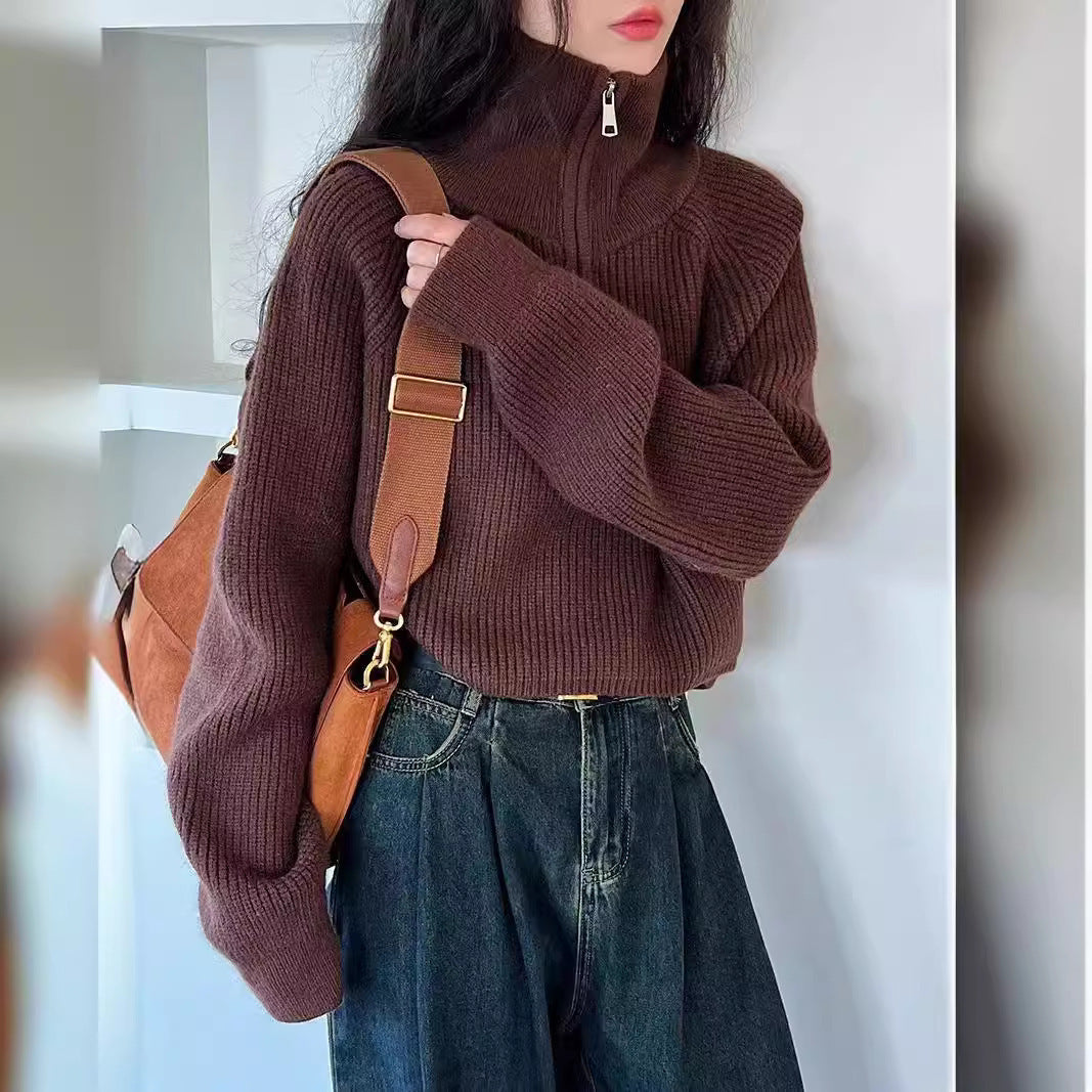 Women's Cardigan Pullover Sweater (9)