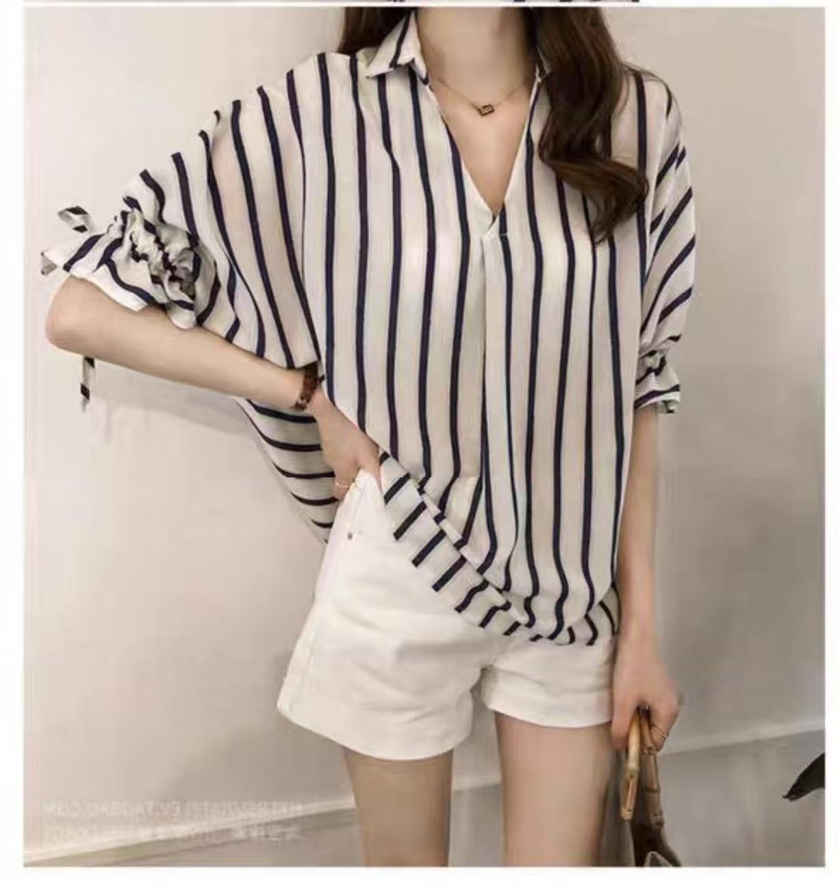 Women's Loose Casual Shirt - Bottoming Top for Effortless Everyday Style