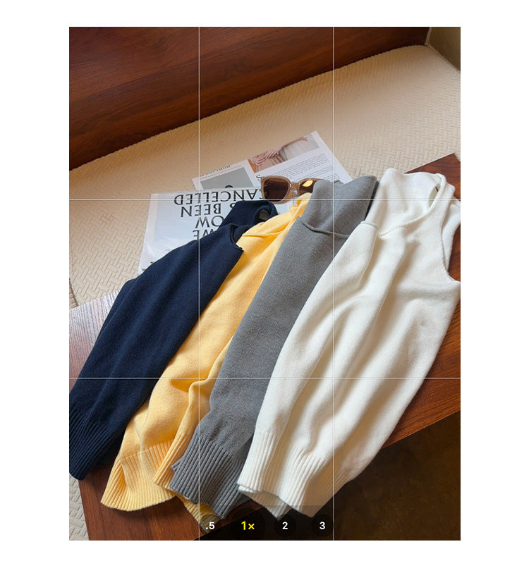Women's Loose & Slim Sleeveless Knitted Camisole - Summer Inner & Outer Wear Top