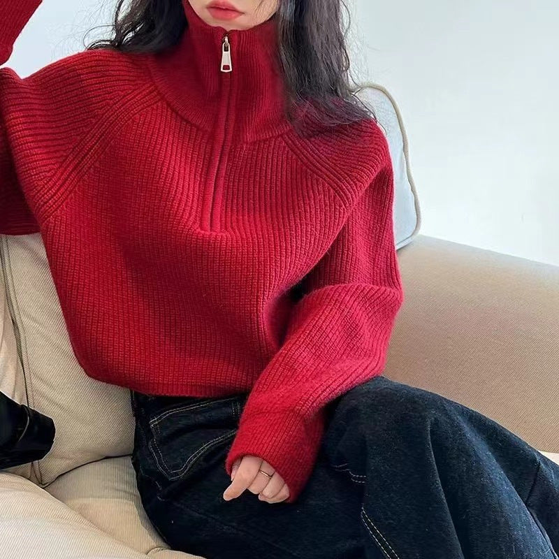 Women's Cardigan Pullover Sweater (9)