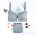 Women Plus Light Blue Lace Wide Shoulder Strap Bra Full Cup Bra