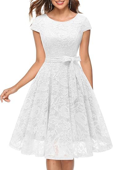 2025 New Short Hollow-Out Solid Color Lace Sleeveless Dress – Elegant Hepburn Style for Annual Meetings & Special Events