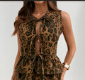 New Summer Ruffled Lace-Up Denim Vest Top for Women - Sleeveless Casual Crop Tank with Frayed Hem