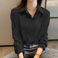 New Arrival - Women's French-Style Layered White Shirt