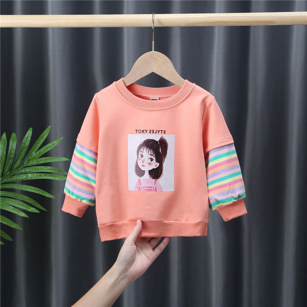 Korean Style Girls Pullover Top