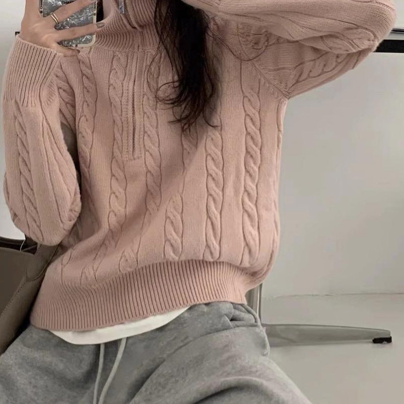 Women's Cardigan Pullover Sweater (5)
