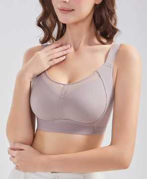 Ultra Thin Full Cup Wireless Support Bra