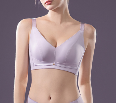 Seamless Push Up Wireless Support Bra