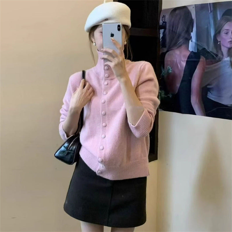 Women's Cardigan Pullover Sweater (107)