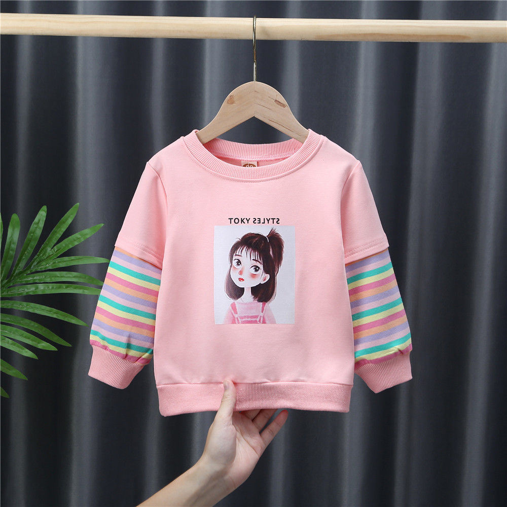 Korean Style Girls Pullover Top