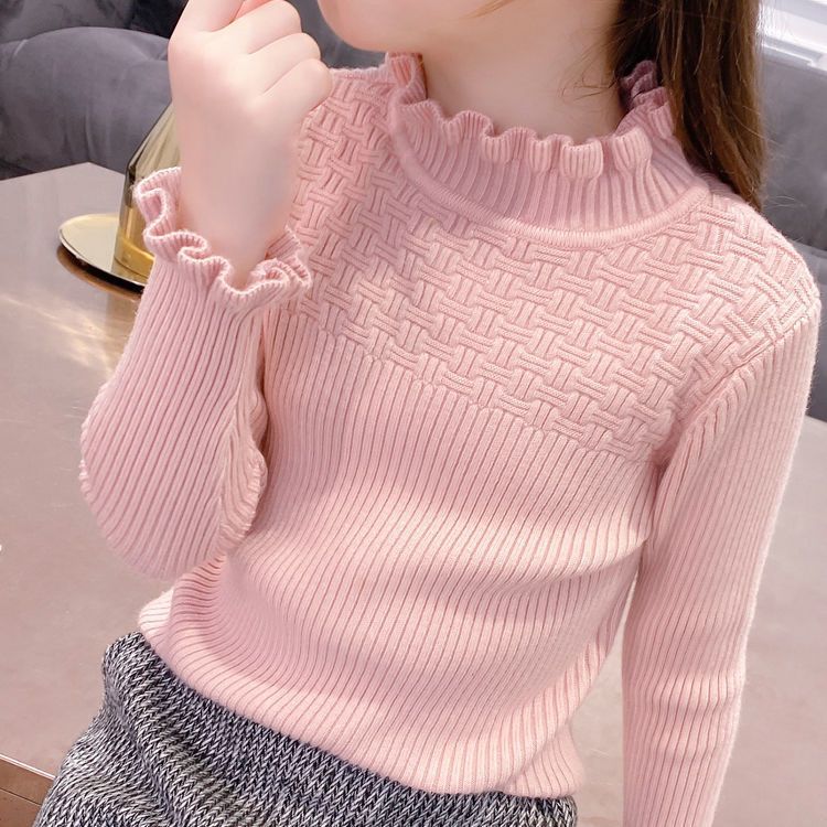 Warm Fleece Knit Top for Girls
