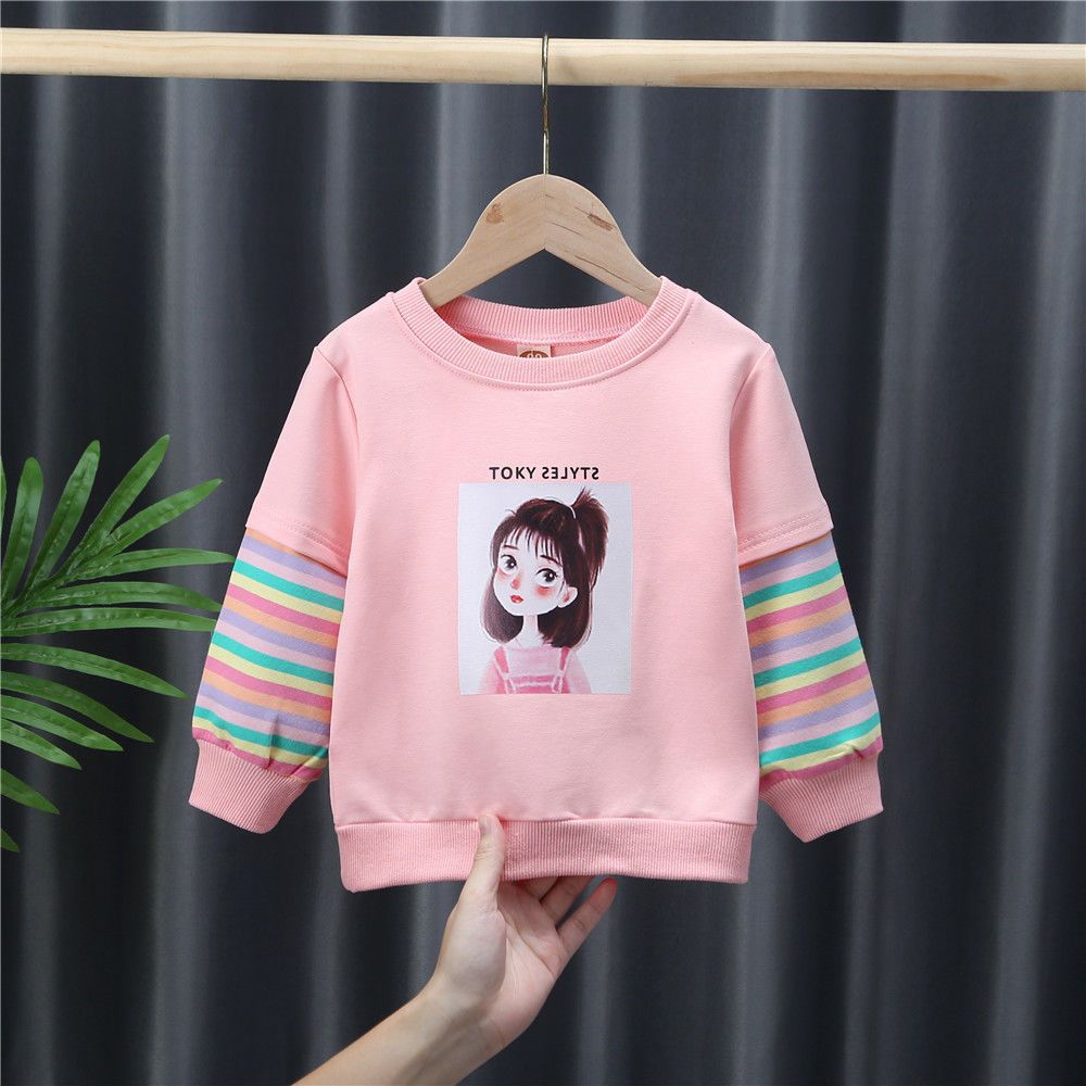 Girls Long Sleeve Pullover