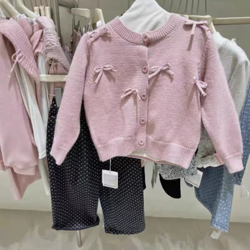 Sweet Bow Knit Cardigan