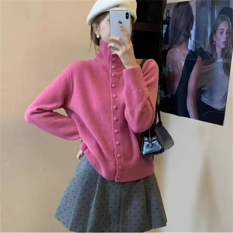 Women's Cardigan Pullover Sweater (107)