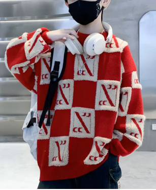 Boys Thick Winter Knit Sweater