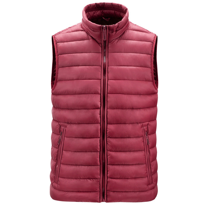 Men’s Lightweight Cotton Ribbed Casual Vest