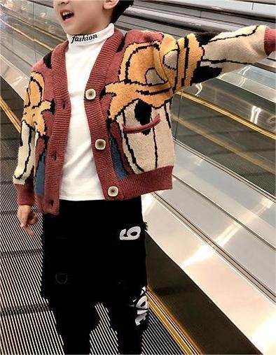 Boys Knit Cardigan Jacket