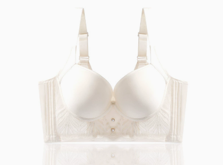 Seamless Jacquard Adjustable Support Bra