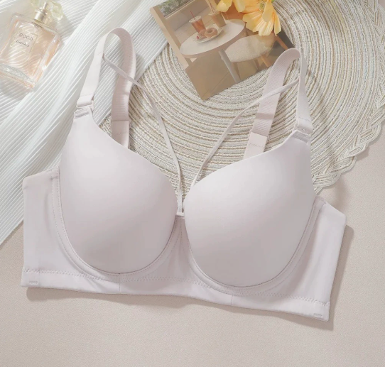 Seamless Lift Support Steel Ring Bra