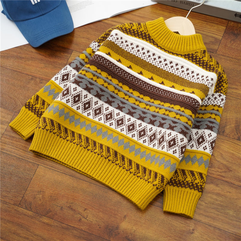 Boys Warm Pullover Sweater