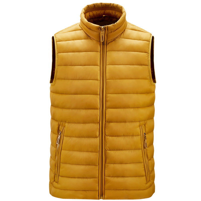Men’s Lightweight Cotton Ribbed Casual Vest