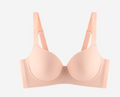 Seamless Glossy Push Up Shaping Bra for Women