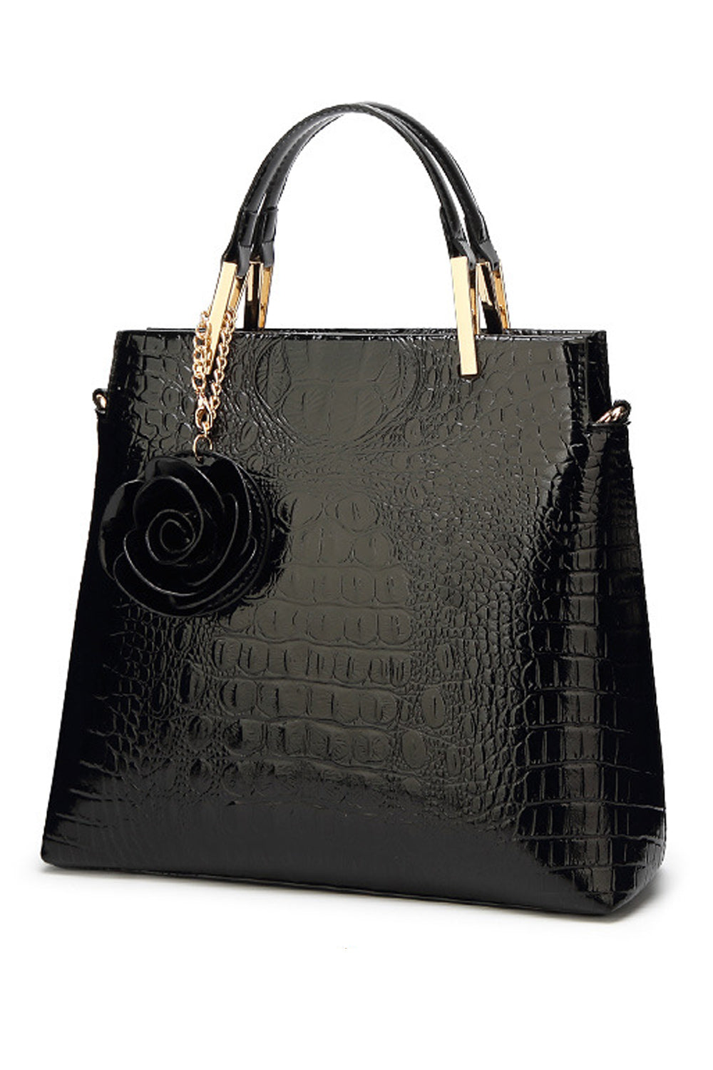 Women Soft PU Zipper Pocket Fashion Handbag
