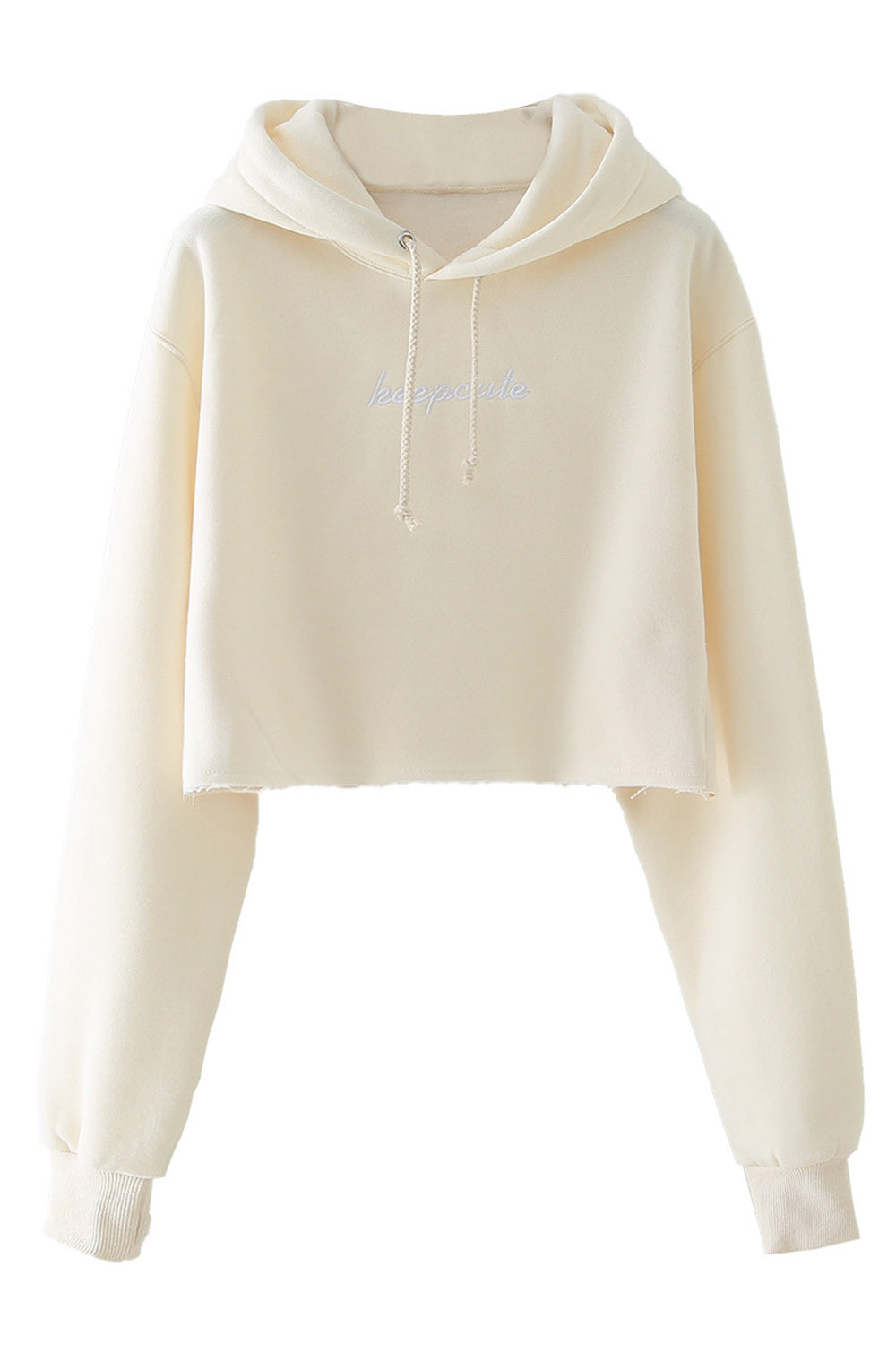 Women Loose Hat Neck Short Body Modern Styled Hoodie