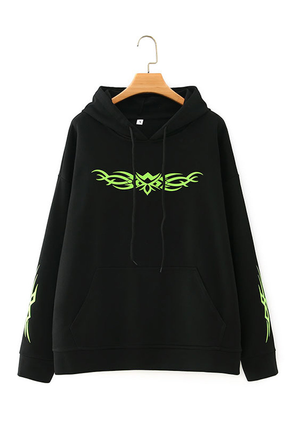 Women Classy Printed Style Convenient Long Sleeve Hoodie