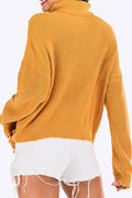 Women High Neck Thick & Warm Loose Winter Sweater