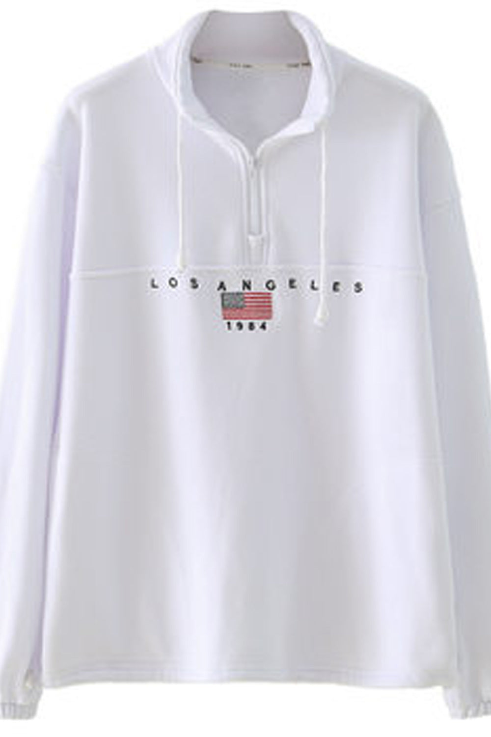 Women Collar Neck Classy Solid Pattern Long Sleeve Soft Sweatshirt