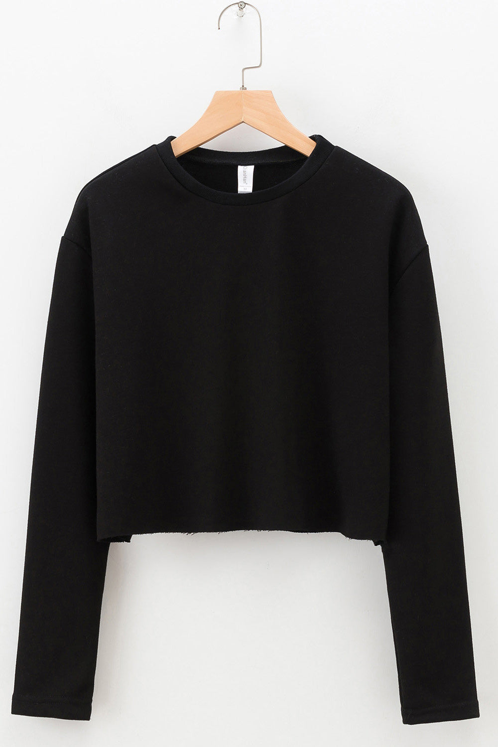 Women Soft Cozy Long Sleeve Round Neck Easy Solid Colored Elegant Sweatshirt