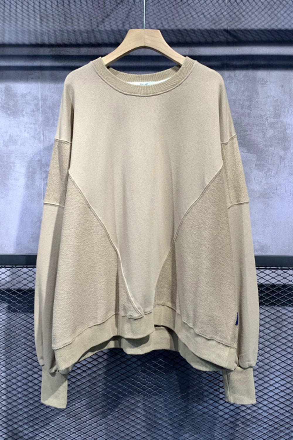 Women Solid Colored Elegant Loose Style Comfy Easy Round Neck Sweatshirt