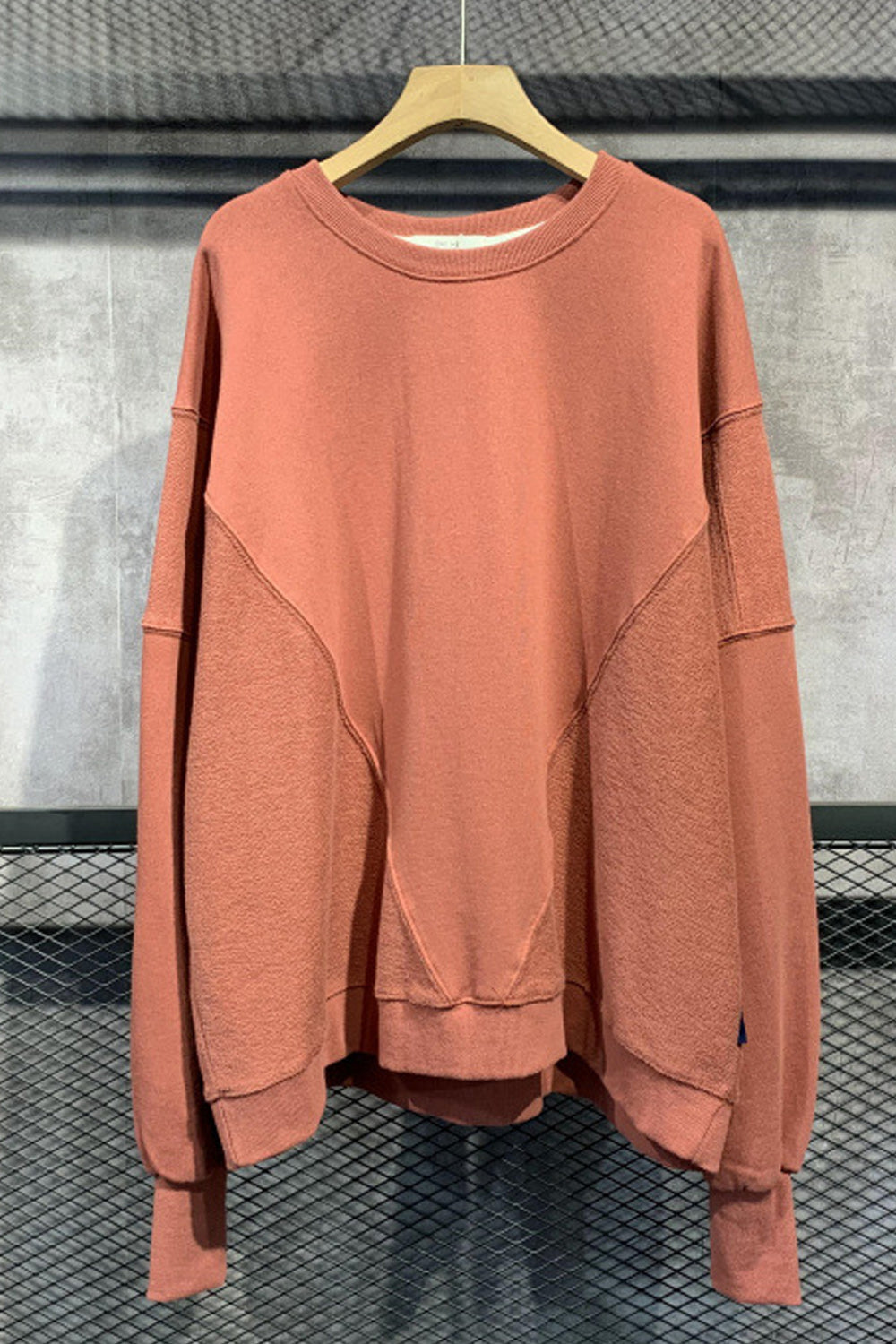 Women Solid Colored Elegant Loose Style Comfy Easy Round Neck Sweatshirt
